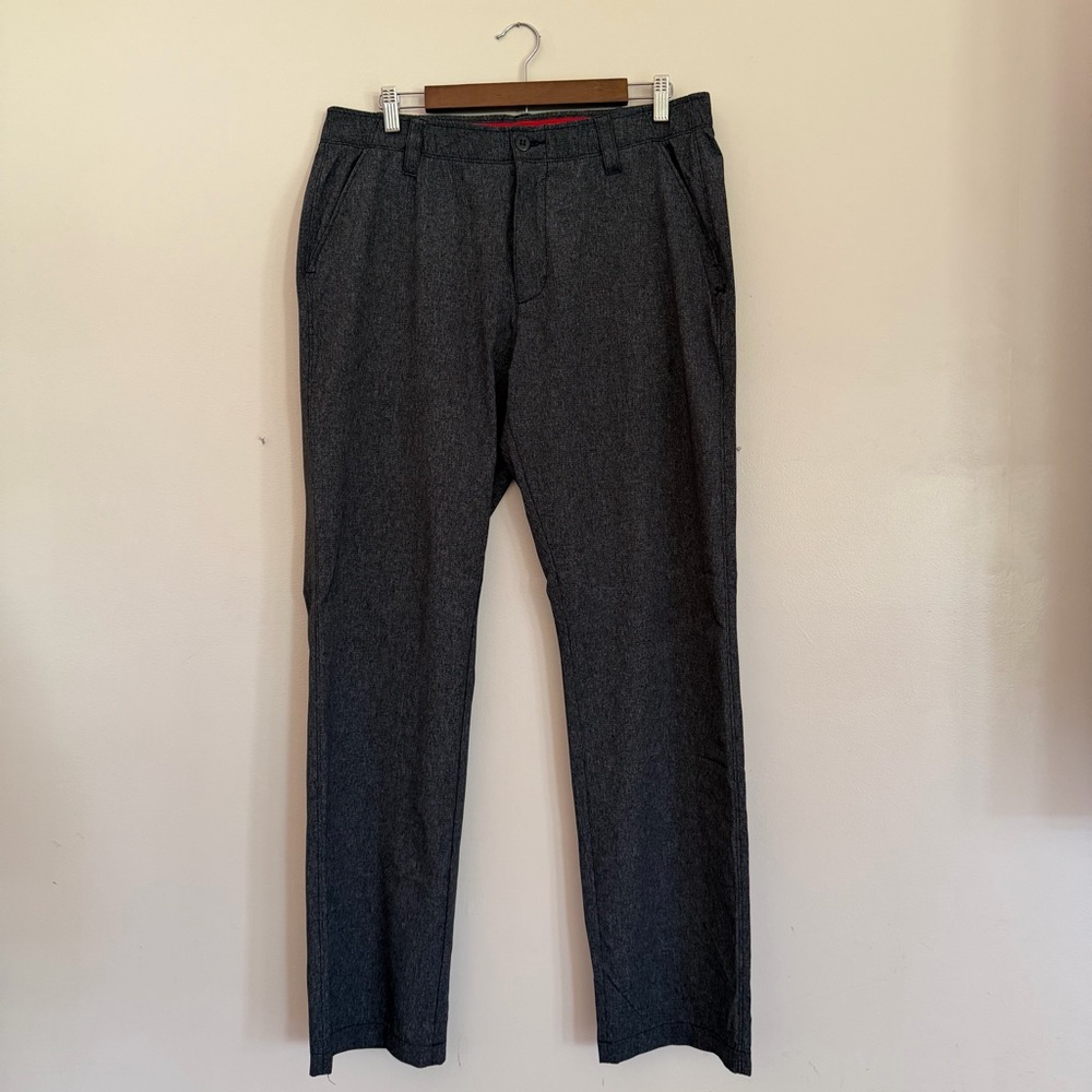 Under Armour Men’s Dark Gray Woven Utility Pants 36x32 Performance Work Hiking
